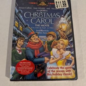 Christmas Carol The Movie Dvd New Sealed